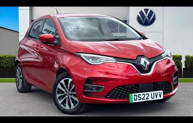 Used Renault Zoe R135 EV50 52kWh GT-Line Auto in Red | DS22UVV | Wrexham Volkswagen