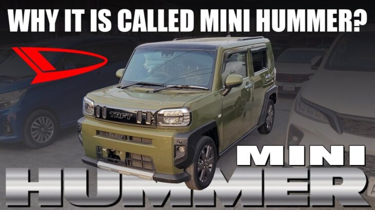 Why DAIHATSU TAFT G Turbo Chrome Venture is Called Mini Hummer