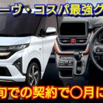 【新型ムーヴ】スペック、装備を比較した結果、一番お勧めグレードが判明！納期が長期化で、最短で◯ヶ月の納車に！ダイハツ