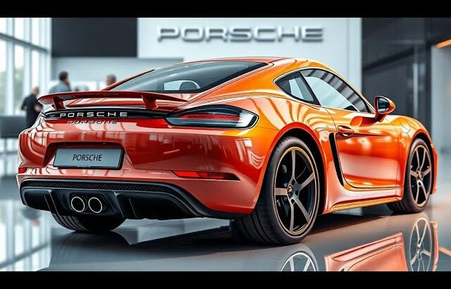 2026年ポルシェ718ケイマンEV – 驚異の新デザイン＆インテリア公開！