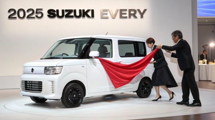 2025年スズキ・エブリイ徹底レビュー！新型の外装・性能・価格を完全解説！