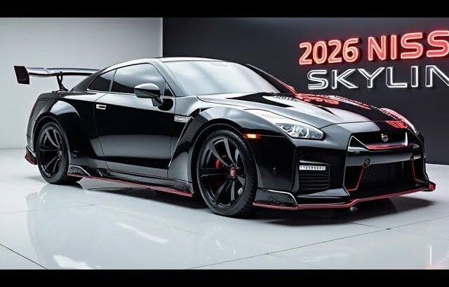「これは未来の車だ！2026年型日産スカイラインがついに公開！その驚異の進化に日本中が騒然！」