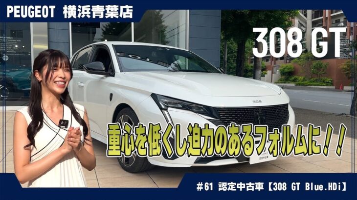 コスパ最強！プジョー【308 GT Blue HDi】認定中古車：軽油でこの走り、この燃費！