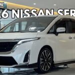 新型2026年日産セレナ発表 – これが7人乗りの最高のバンか？
