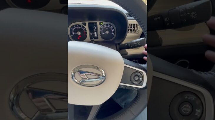 ダイハツウインカーを知らないやつが使うとこうなる　#ウインカー#ウインカーレバー#電子式ウインカー#ダイハツ