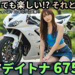 トライアンフの名車 デイトナ675に試乗! 今乗っても楽しい!? Triumph Daytona 675
