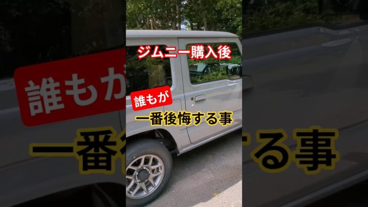 【超後悔】ジムニー購入後皆が思う事…#shorts #車 #ジムニー