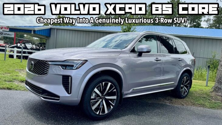2026 Volvo XC90 B5 Core: TEST DRIVE+FULL REVIEW
