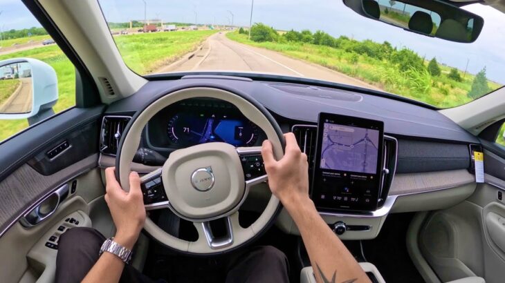 2026 Volvo XC90 T8 Plug-In Hybrid Ultra – POV Driving Impressions
