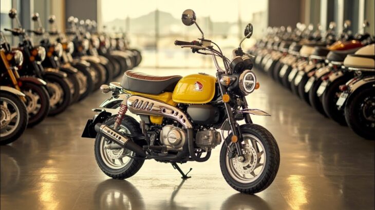 2025年新型モンキー125登場！レトロと最新技術の融合！