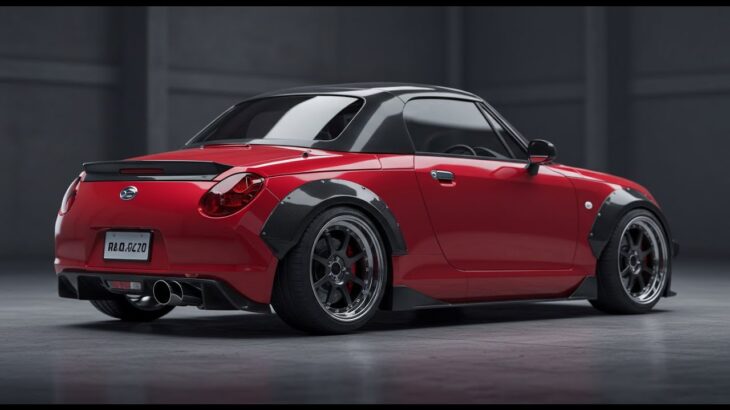 小さいけど本気!このダイハツ・コペン、完全に別物です。