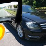 ドライブ [690]　メルセデス・ベンツ Cクラス (2012) (6)　ドライバー視点 安全運転 セダン シート ドイツ車 中古車 レビュー　Mercedes-Benz C-Class