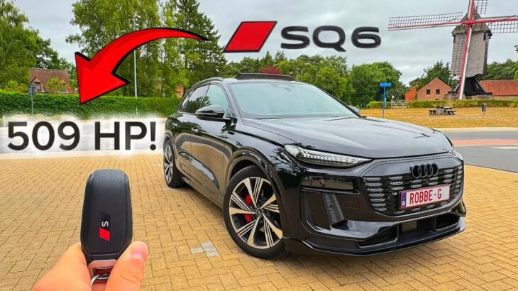 First Drive! NEW Audi SQ6! // 609 Km RANGE With INSANE POWER!