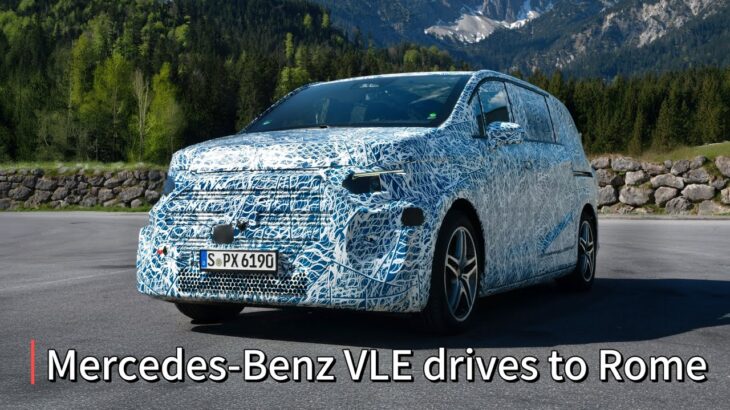 NEW 2026 Mercedes-Benz VLE : Test-drive Stuttgart Rome