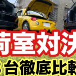 スバル(エクシーガ・インプレッサ)とコペンの荷室対決！どれだけ積める？