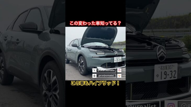 この車知ってる？ #Shorts #シトロエン #試乗レビュー