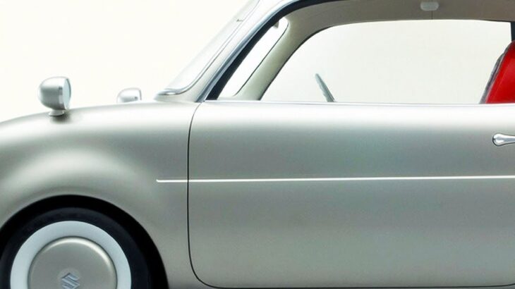 スズキの名車「フロンテ」が復活! “超レトロ”デザインの斬新「軽クーペ」に大注目！ まるで旧車な「2ドア×丸目2灯」採用モデル“エルシー”とは！