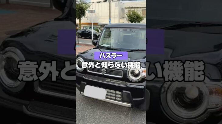 【ハスラーの意外と知らない機能】#ハスラー #スズキ #suzuki #軽自動車 #愛車紹介 #車好きと繋がりたい #カスタム #車好き
