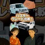 【グレード比較】ハスラータフワイルドとハイブリッドX‼️アウトドアを取るか、おしゃれな街乗り、あなたはどっち？【SUZUK・軽自動車I】