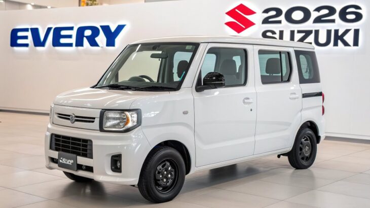 2026年最新型スズキエブリイ 軽バン市場をリードする次世代モデルの魅力を徹底解説｜燃費・性能・デザイン・商用からレジャーまで万能軽自動車」
