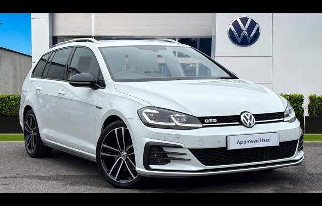 Approved Used Volkswagen Golf Estate GTD 2.0 TDI 184PS in Pure White | KO67AHU | Wrexham Volkswagen