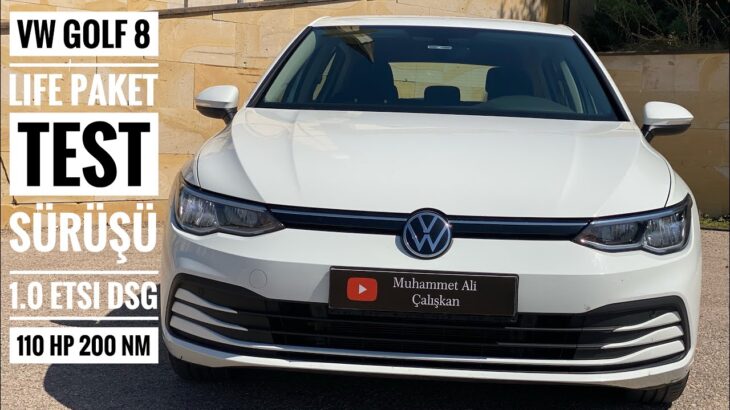 VW GOLF 8 LIFE 1.0 ETSI – TEST SÜRÜŞÜ, GENEL İNCELEME | 110 HP 200 NM DSG | POV DRIVE