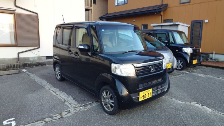 25年N-BOX G パワスラ 車検8年3月