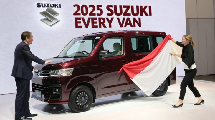 【完全解説】2025年式スズキ・エブリイバンの内外装＆走行性能がスゴすぎる！【JPN Cars】