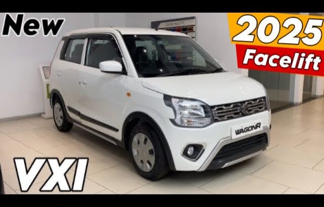 New 2025 Maruti Suzuki WAGON R Model 🔥| New 2025 WAGON R Second Base Model  | Full Review & Price