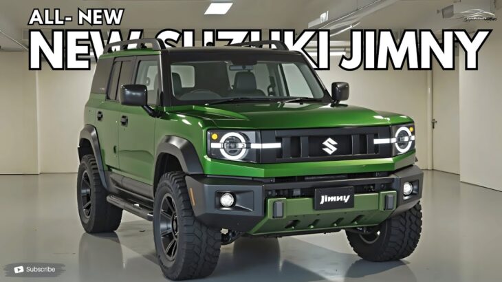 新型スズキ ジムニーが発表されました – あらゆる地形を支配するミニビースト！