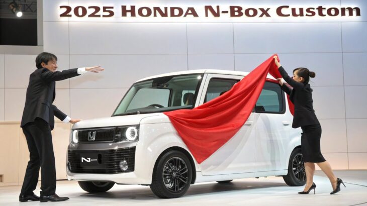 🚘【爆売れ確定】2025年新型ホンダN-BOXカスタム登場！軽の常識を超えるデザインと快適性