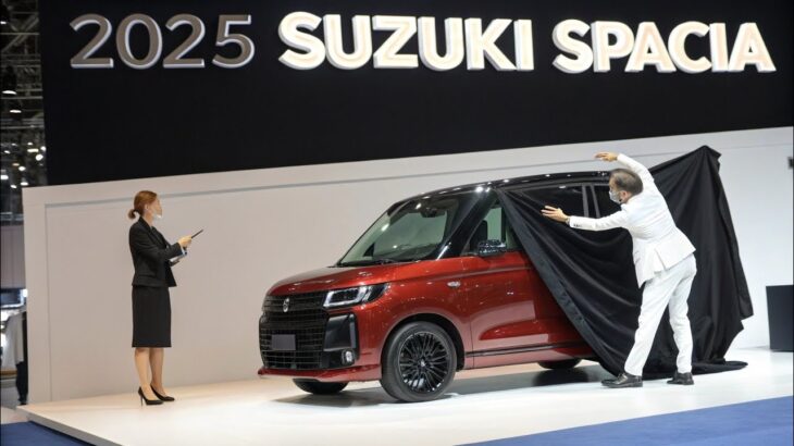 「【新型2025】スズキ・スペーシア徹底レビュー！外装・内装・走行性能・価格を完全解説」