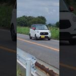 一輛Daihatsu Cast Sport SA II (LA250S)的輕型車駛經光音寺內田橋線。#daihatsucast #daihatsu #ダイハツキャスト #ダイハツ #のりもの