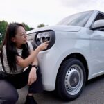Hondaの電気自動車「N-ONE e: 」納車しました。東京は端っこでもいつも混んでます…