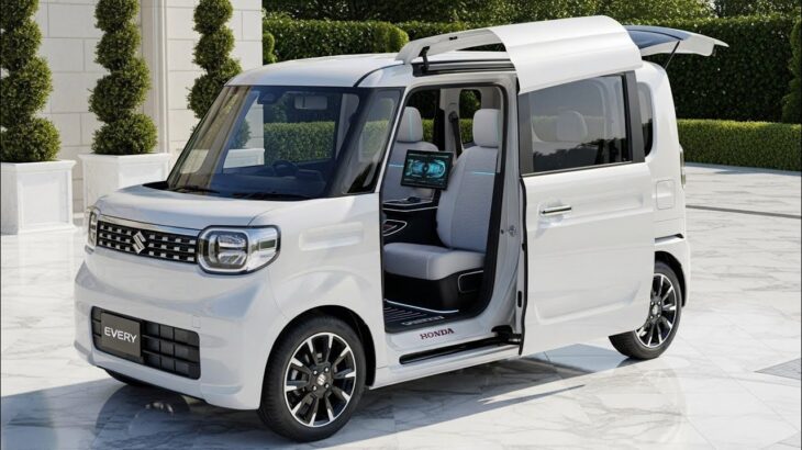 衝撃: 2025年スズキ・エブリイが日本のミニMPV市場を再定義!究極のファミリーカーが登場!