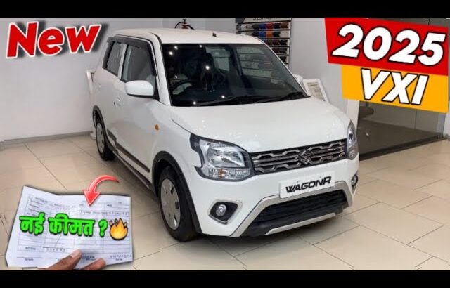After GST Price 🔥| New 2025 Maruti Suzuki WAGON R Second BASE Model | Full Review & Price