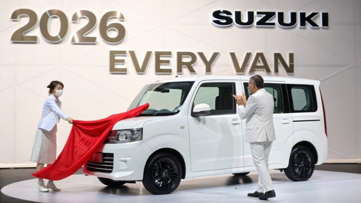 🚐【徹底レビュー】2026年式スズキ・エブリイバン｜デザイン・性能・安全性を全解説！