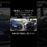 【新型アルカナ】２グレード比較　 #ルノー #automobile #アルカナ #arkana