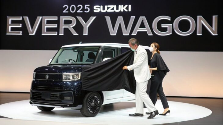 2025年新型スズキ・エブリィワゴン徹底レビュー｜外装・内装・走行性能・価格を解説！