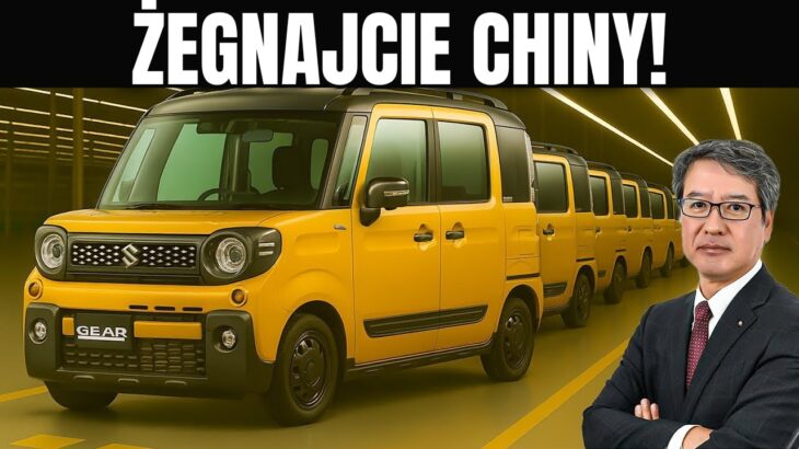Dyrektor Suzuki: Ten benzynowy samochód wstrząśnie całą branżą pojazdów elektrycznych!