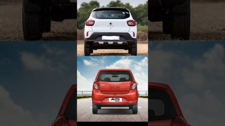 Maruti suzuki alto 800 v/s Renault Kwid comparison #marutisuzuki #carcomparison #hatchback
