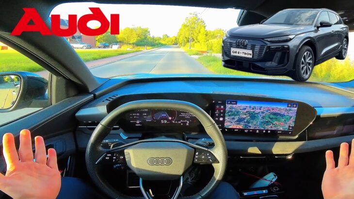 NEW 2025 Audi Q6 e-tron Test DRIVE!