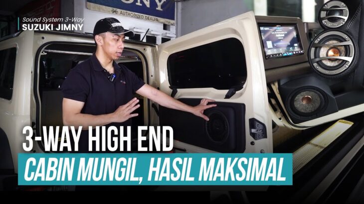 Suzuki Jimny 3-Way High End | Kabin Mungil, Suara Megah Maksimal!