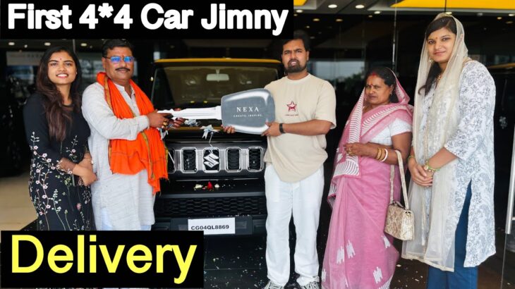 Taking delivery of my first 4*4 car | Maruti Suzuki Jimny | akvrider
