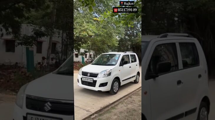 ‼️WAGON R FOR SALE‼️☎️8511719149 #rajkot #automobile #lowbudgetscars #cngcar #wagonr #rajkotusedcar