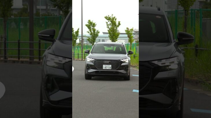 【電気自動車が奏でる「音」】The Sound of Audi Q4 e-tron [Audi Volkswagen Retail Japan]#shorts