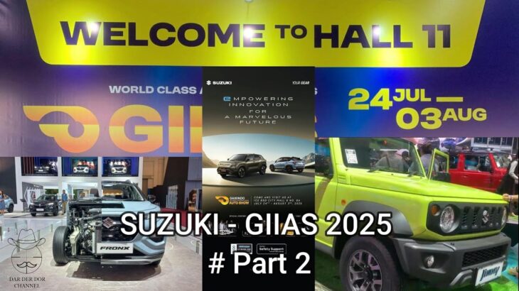 Suzuki Grand Vitara Hybrid ‼️ Suzuki Jimny ‼️ GIIAS 2025 ‼️ Part 2