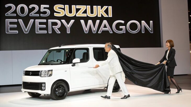 2025年新型スズキ・エブリィワゴン徹底レビュー！外装・内装・走行性能・価格を詳しく解説
