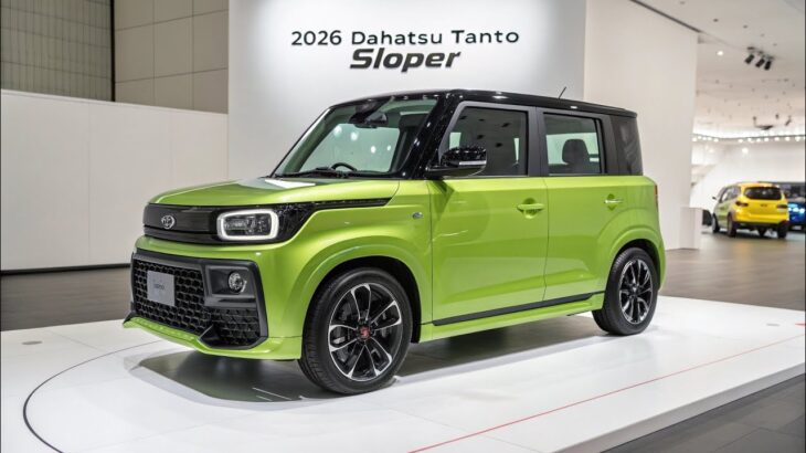 【新型】2026年ダイハツ・タントスローパー徹底解説！
