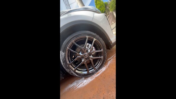 退職135日目　ママC-HR GR洗車🧽　#C-HR  #コペン　#洗車　#退職